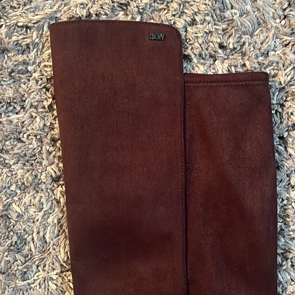 DKNY CHOCOLATE BROWN OVER THE KNEE BOOT - NEW - Picture 6 of 13